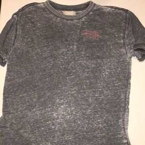 Black washed out T-shirt